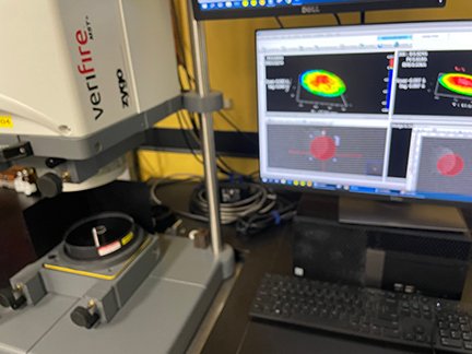 Interferometric flatness inspection