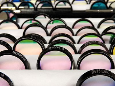 Custom optical filter assembly